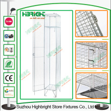 Construction domaine porte un Wire Mesh armoire Locker